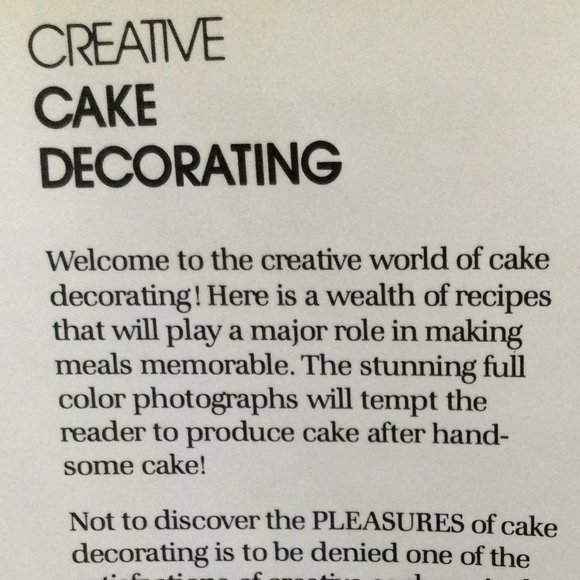 CAKE DECORATING Vintage 1978 - Picture 5 of 9